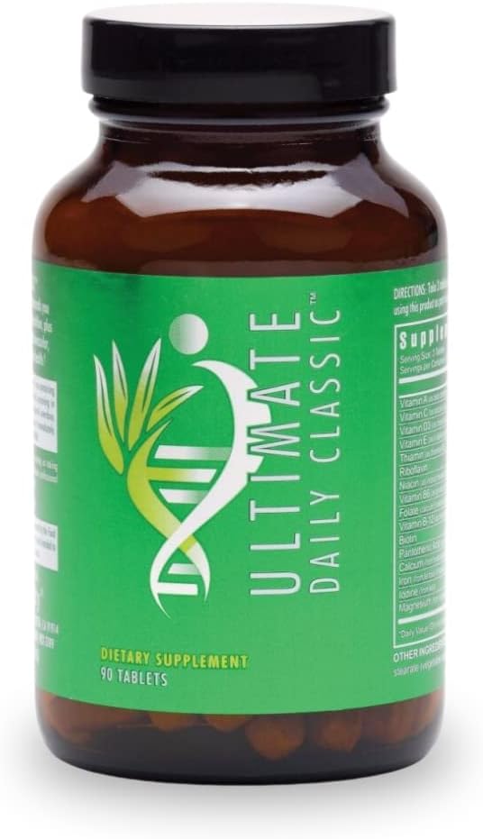 Youngevity Ultimate Daily Classic™ Tablets - Complete Vitamins Minerals Amino Acids &amp Botanicals - Multivitamin for Women and Men - 90 Tablets