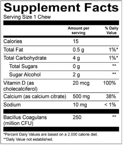 BariatricPal 30-Day Bariatric Vitamin Bundle (Multivitamin ONE 1 per Day! Iron-Free Capsule and Calcium Citrate Soft Chews 500mg with Probiotics - Belgian Chocolate Caramel)