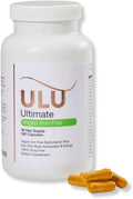 Ultimate Multivitamin: Vegan Iron Free Promotes Stronger Hair Skin &amp Nails and Improves Antioxidant &amp Energy with Better Sleep &amp Less Stress - 180 Capsules (30-Day Supply)