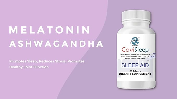 CoviSleep - Sleep Aid Stress Support Joint Health 2 Month Supply
