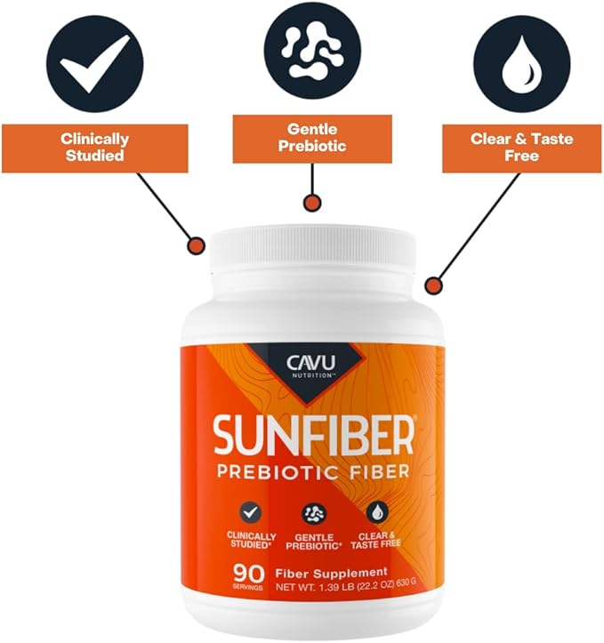 Gentle Prebiotic Fiber Supplement | Promotes Comfortable Digestion &amp Regularity* | Intestinal &amp Colon Health* (90 Servings)