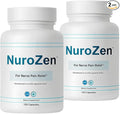 Nerve Support Supplement – Alpha Lipoic Acid B1 B6 B12 Pureblend of MSM Turmeric – Advanced Neuropathy Support Formula for Nerve Health Tingling &amp Discomfort Relief – 120 Capsules (2-Pack)