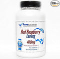Red Raspberry Leaves 400mg // 200 Capsules // Pure // by PureControl Supplements