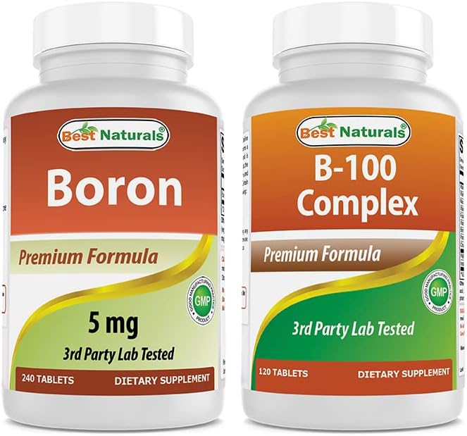 Boron 5 mg &amp B-100 Complex
