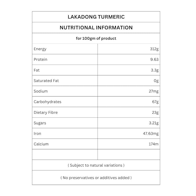 IKAI Organic Lakadong Turmeric 100gm