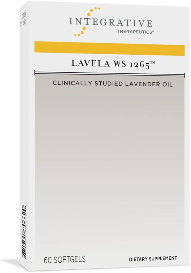 Integrative Therapeutics Bundle with Cortisol Manager 30 Tablets &amp Lavela WS 1265 60 Softgels - Cortisol Manager for Stress Support with Ashwagandha* - Lavela WS to Calm Nervousness*