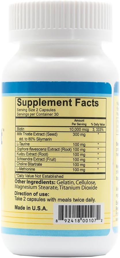 LiverBest - Supplement Featuring Milk Thistle L-Taurine and More