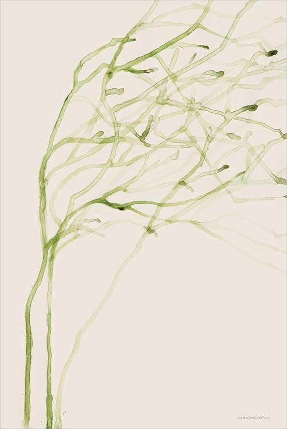 Thistle and Thatch by Kamdon Kreations Laminated Art Print 12 x 18 inches