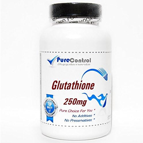 Glutathione 250mg // 200 Capsules // Pure // by PureControl Supplements