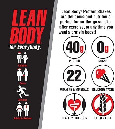 LABRADA Lean Body Ready-to-Drink Bottle Salted Caramel 12 Count