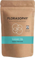 Loosen Up Organic Soluble Fiber Supplement for Digestive Gut Health Constipation &amp IBS Relief Gluten Free Vegan Soluble Prebiotic Powder One Month Supply