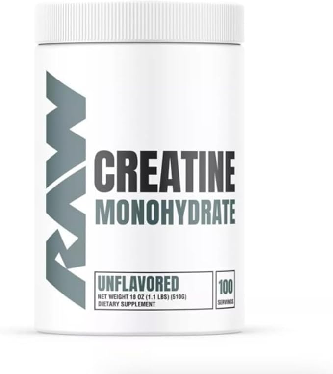 Unflavored Creatine Monohydrate 100 Servings