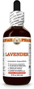 Lavender (Lavandula Angustifolia) Dry Herb Tincture Made in Hawaii Professional Grade Small Batch Raw Materials All Natural Vegan Pure Liquid Extract - 2 fl.oz
