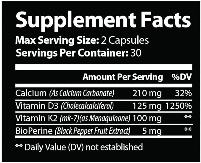 10000 IU Vitamin D3 w/Vitamin K3-180 Capsules