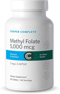 Cooper Complete Methyl Folate 5 mg (5000 mcg) Pack of 1