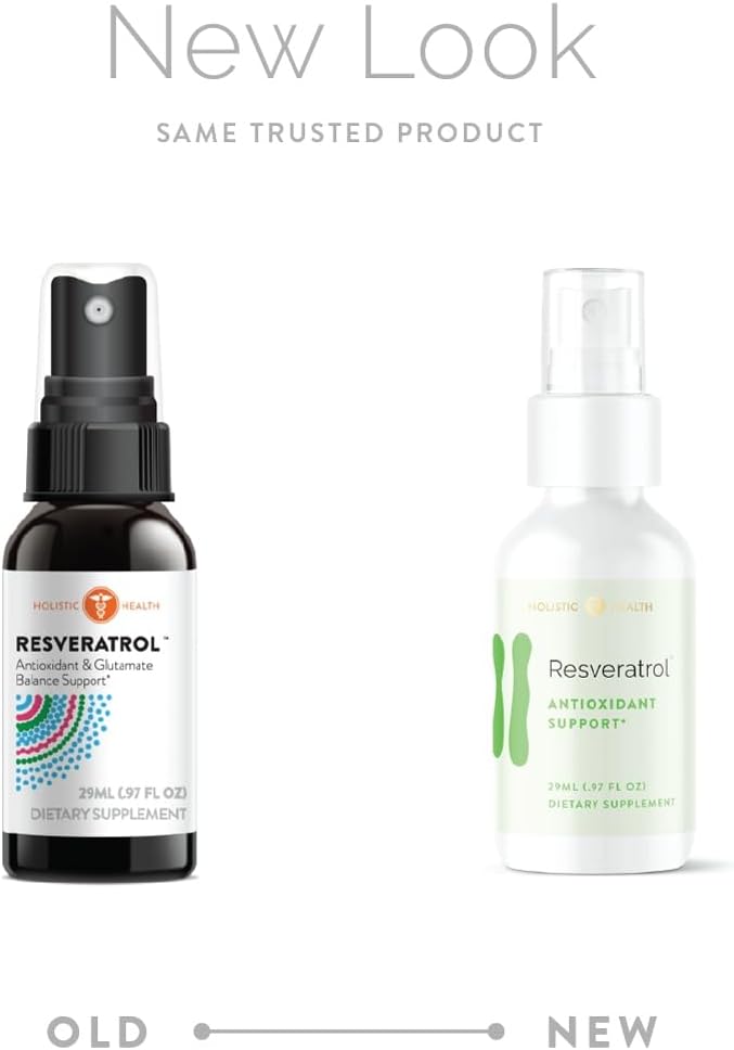 Holistic Health Resveratrol™ Antioxidant &amp Glutamate Balance Spray 29ML (.97 FL oz)