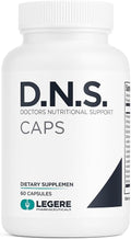 Legere Pharmaceuticals DNS (60 Capsules) Vitamins Minerals Amino Acids and Nutrients. Doctors Nutritional Support (D.N.S.)