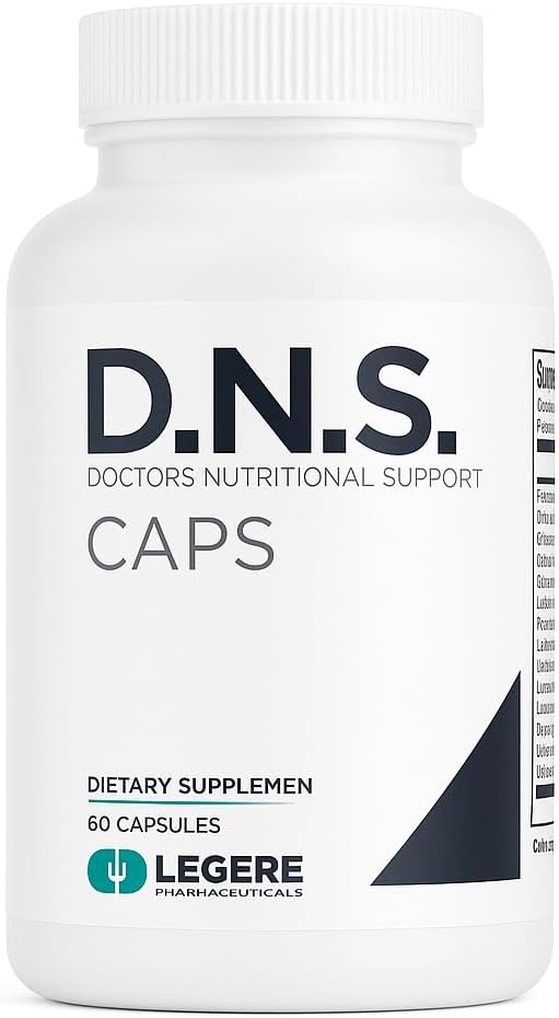 Legere Pharmaceuticals DNS (60 Capsules) Vitamins Minerals Amino Acids and Nutrients. Doctors Nutritional Support (D.N.S.)