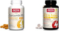 Jarrow Formulas Curcumin 95 500mg - Up to 120 Servings (Veggie Caps) &amp Extra Strength Methyl B-12 1000 mcg &amp Methyl Folate 400 mcg + P-5-P