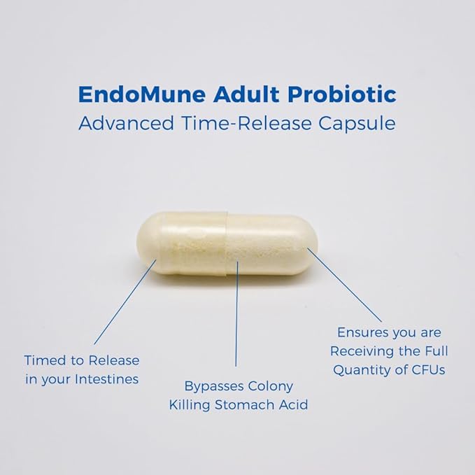 Endomune Advanced Adult Mutil-Strain Probiotic Metabolic Rescue Bundle - 2-Month Supply