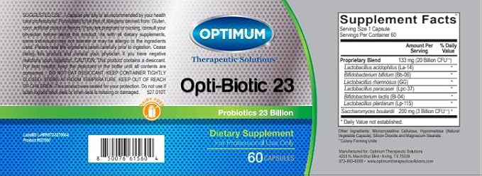 Opti-Biotic 23 (Probiotic 23 Billion)