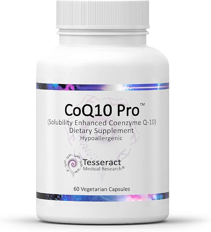 Tesseract Medical Research Master Antioxidant and Vitality Bundle Glutathione Supplement for Neurological Support and Muscle Health Hypoallergenic Formula