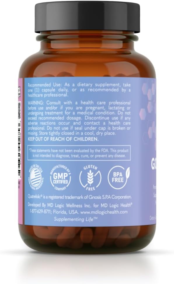 MD Logic Health Good Mood Vitamin B6 B12 Folate GABA 5-HTP Magnesium - Daily Dose of Zen - Perfect for Everyday Balance and Travel - Made in New York