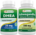 Best Naturals Dhea 25mg &amp Ashwagandha Extract 500 Mg