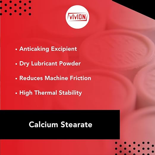 Calcium Stearate Powder - Bulk 20kg (44lb) - Palmstar CaSt 325 - NF Dry Lubricant &amp Thickener - Antifoaming Agent - Dough Conditioner