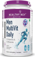 MultiVitamin for Men - Multi-VIT Daily - 13 Vitamins &amp 12 Minerals - 90 Vegetable Capsules