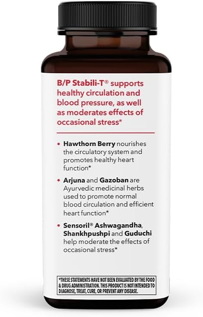 LifeSeasons Blood Nourish-R + B/P Stabili-T – Iron Deficiency &amp Blood Pressure Support Supplement Bundle – Supports Anemia Fatigue Paleness Dizziness Healthy Heart &amp Circulation- 60 &amp