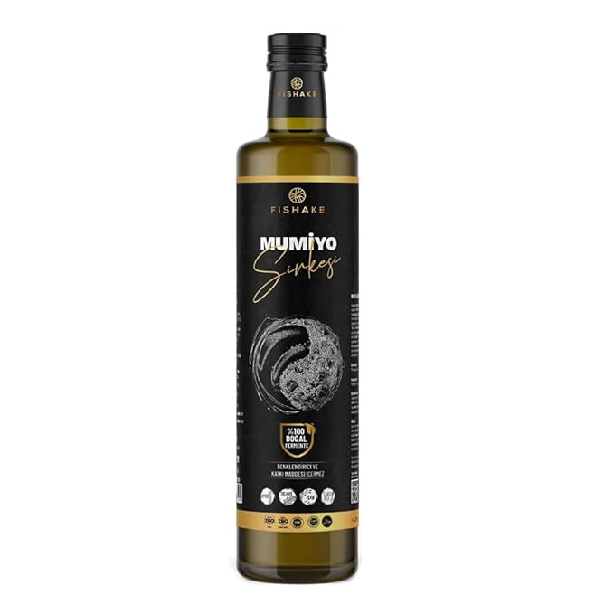 Mumiyo Vinegar 250g (8.8 oz) - Traditionally Fermented Specialty Vinegar in Glass Bottle - No Artificial Additives or Preservatives