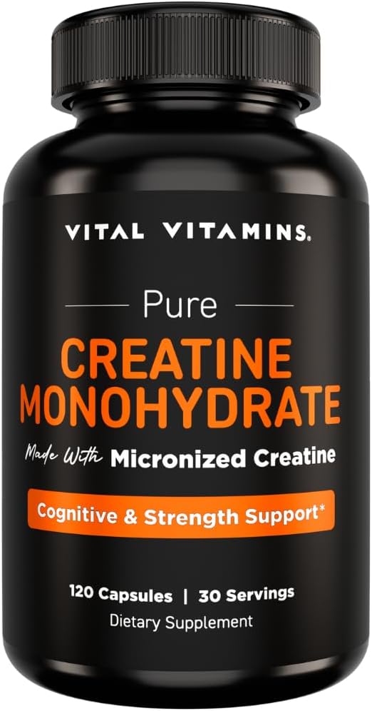 Vital Vitamins Multi Collagen + Creatine Monohydrate Capsules
