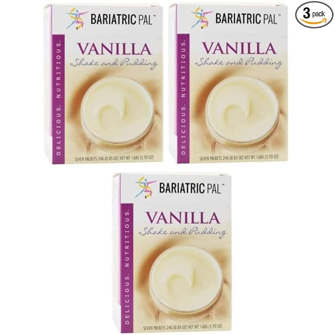 BariatricPal Protein Shake or Pudding - Vanilla (3-Pack)