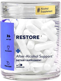 Supplement | Support Your Liver &amp Feel Better After Drinking | with DHM + L-Cysteine | Vegan Capsules for Energy | Prickly Pear B-Vitamins Ginger | 12 Doses
