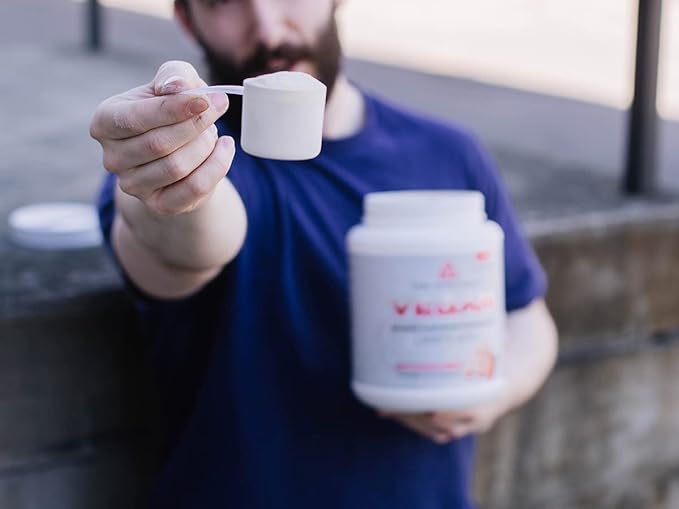 Core Nutritionals Vegan Gourmet Plant Based Protein Blend | with Vegan BCAAs | Lactose Soy Sugar &amp Gluten Free | 21g Pea Protein | 2 Pound (Chocolate Brownie Batter)