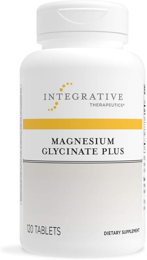 Integrative Therapeutics Bundle with Active B-Complex 60 Capsules &amp Magnesium Glycinate Plus 120 Tablets - Active B-Complex to Support Energy Metabolism* - Support Brain Health Heart Health &am