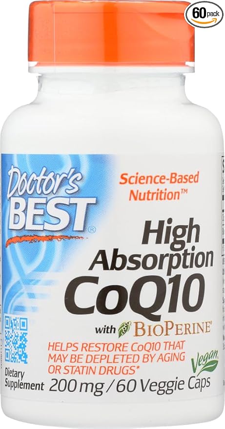 Doctor's Best High Absorption CoQ10 (200mg) 60VC