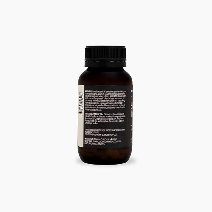 Mister Jones Sleep Tight – Nighttime Relaxation &amp Wind-Down Support for Women – Magnesium + Calming Botanicals – Evening Unwind for Restful Nights