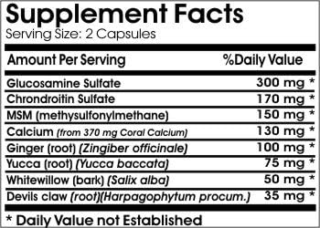 Active Joint Max ~ 90 Capsules - No Additives ~ Naturetition Supplements