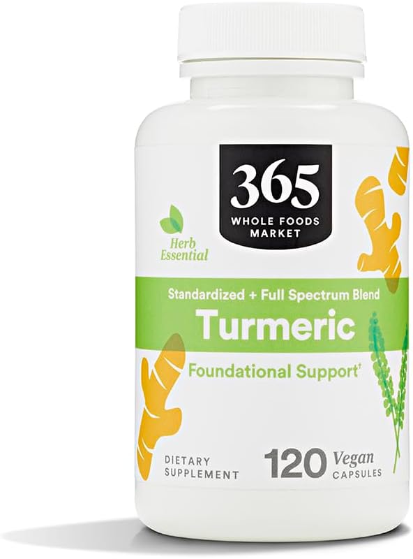 365 by Whole Foods Market Turmeric 120 Count
