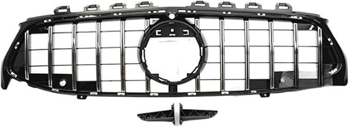 CONERY Automotive Accessories AMG Style CLA35 CLA45 Grille Compatible for Mercedes Benz CLA W118 CLA Grille 180 250 260 2019-2022 (Size : W118 Chrome with)