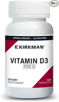 Vitamin D-3 2000 IU Capsules - Hypo - 120 ct