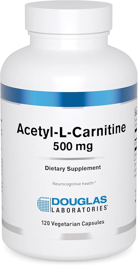 Douglas Laboratories Acetyl L-Carnitine 500 mg | Supports Brain and Nerve Function During the Normal Aging Process* | 120 Capsules