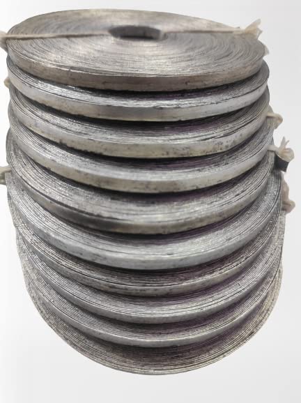 Magnesium Ribbon|(Pack of 10) | Magnesium Metal Ribbon Coil (25 Grams)