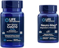 Life Extension Super Ubiquinol CoQ10 with Enhanced Mitochondrial Support &amp Neuro-mag Magnesium L-threonate Magnesium L-threonate
