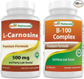 Best Naturals L-Carnosine 500 mg &amp B-100 Complex