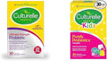 Culturelle Ultimate Strength Probiotic for Men and Women &amp Kids Chewable Daily Probiotic for Kids Ages 3+ 30 Count
