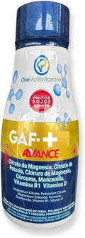 Gaf + Formula avanzada - Multivitamin 10.14 Fl Oz 300ML Red Fruit Flavor