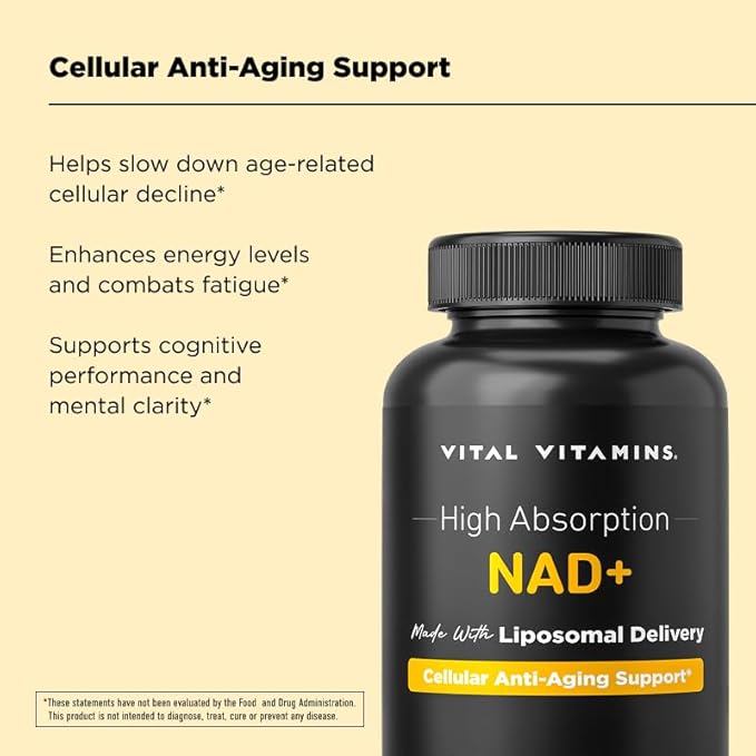 Vital Vitamins Age Defying Bundle: Multi-Collagen Plus Brain Booster Plus NAD+